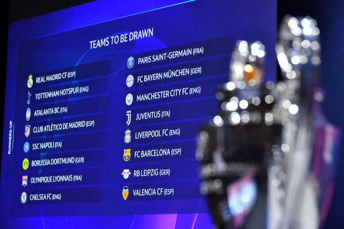 TNT transmite as oitavas de final da Champions League 2019-20