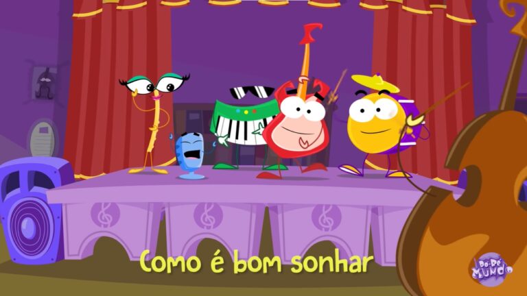 Crianças aprenderão conceitos musicais em "Dó-Ré Mundo", nova animação do ZooMoo Kids
