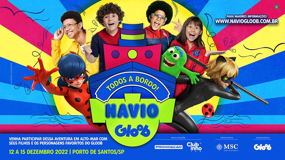 São Paulo para crianças - Aventuras da dupla Lady Bug e Cat Noir, Bugados,  Gigablaster e D.P.A chegam ao canal Gloob