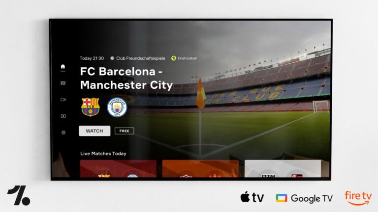 OneFootball lança seu primeiro aplicativo de TV