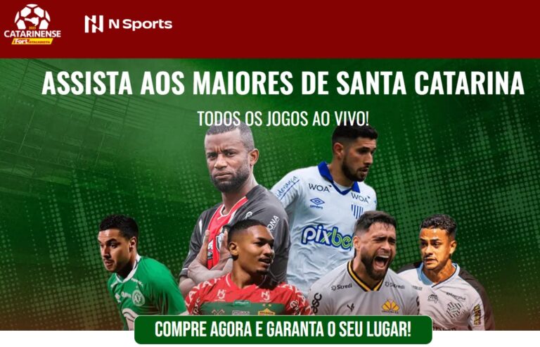 NSports confirma transmissão de 100% dos jogos do Campeonato Catarinense de 2023
