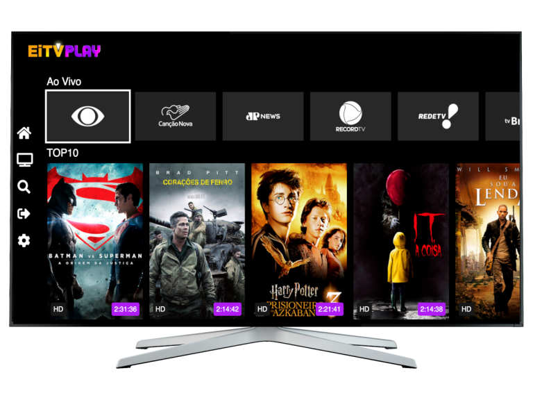 EiTV firma parceria com a SAT TV e oferece mais de 180 canais de TV, além de filmes e séries
