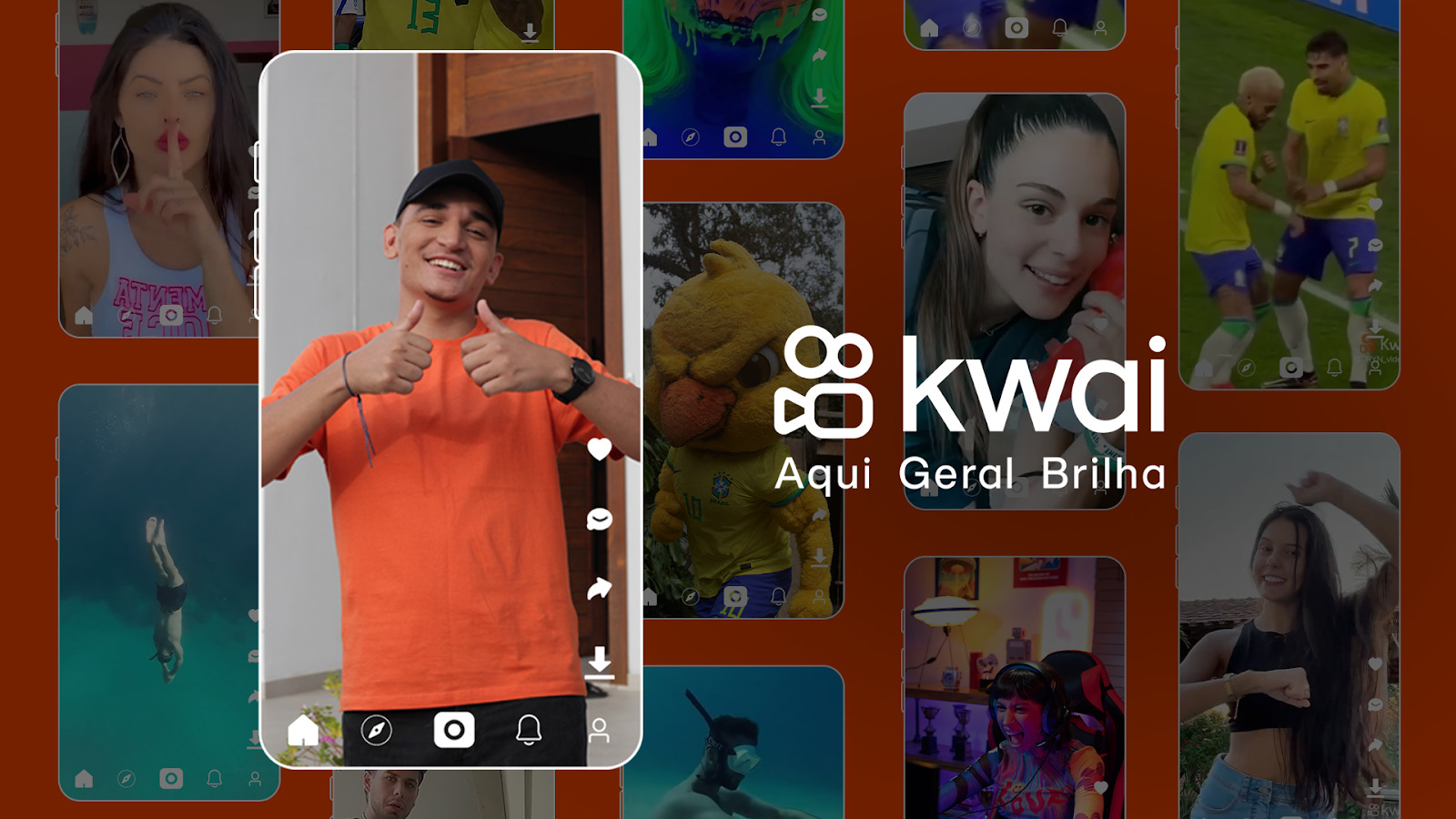 Kwai multiplataforma: app cria ações exclusivas no reality A Fazenda