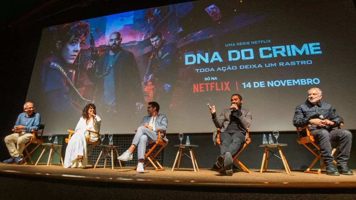 DNA do Crime, primeira série brasileira de ação policial da Netflix, estreia  em 14 de novembro
