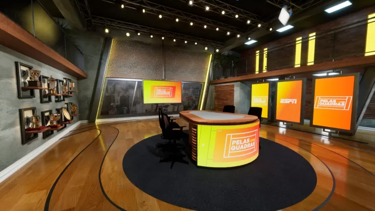 ESPN inaugura estúdio com realidade aumentada e tecnologia "unreal"