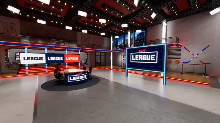 Na semana do Super Bowl, "ESPN League" estreia estúdio de realidade aumentada e terá edições diárias